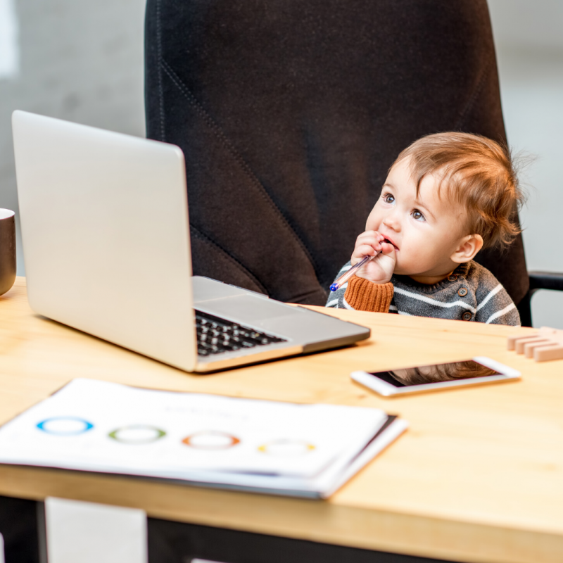 Bring Your Baby to Work Day Every Day Careers Building Communities