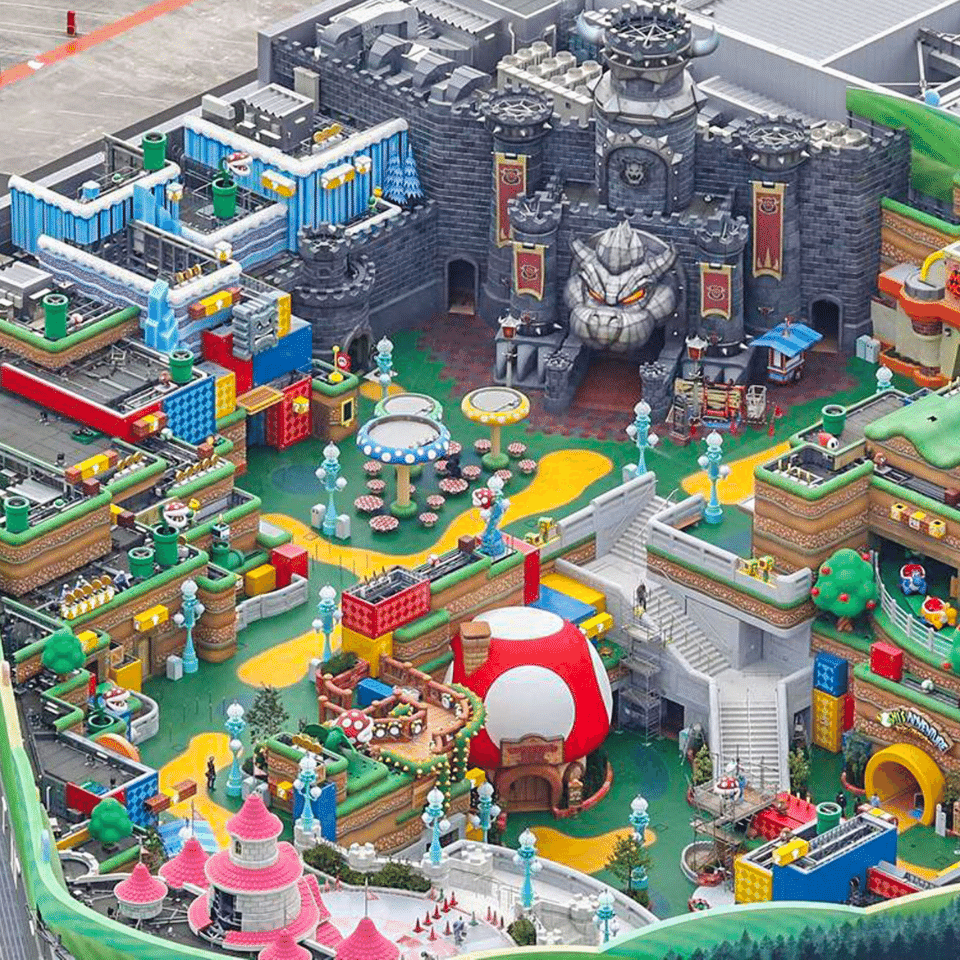 The Game Landscape of Super Nintendo World - Careers Building